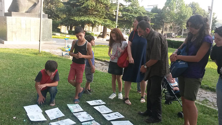 Urban Sketching Workshop in Dusheti