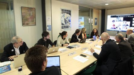 The #SportISRespect team meets French authorities to kickstart the mapping work