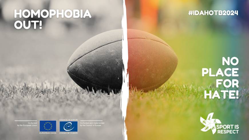Celebrating the International Day Against Homophobia, Transphobia and Biphobia in Sport!
