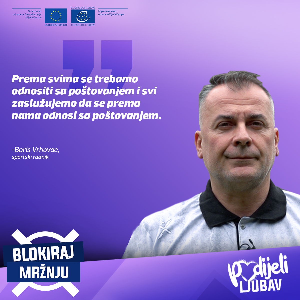 Boris Vrhovac, sports trainer