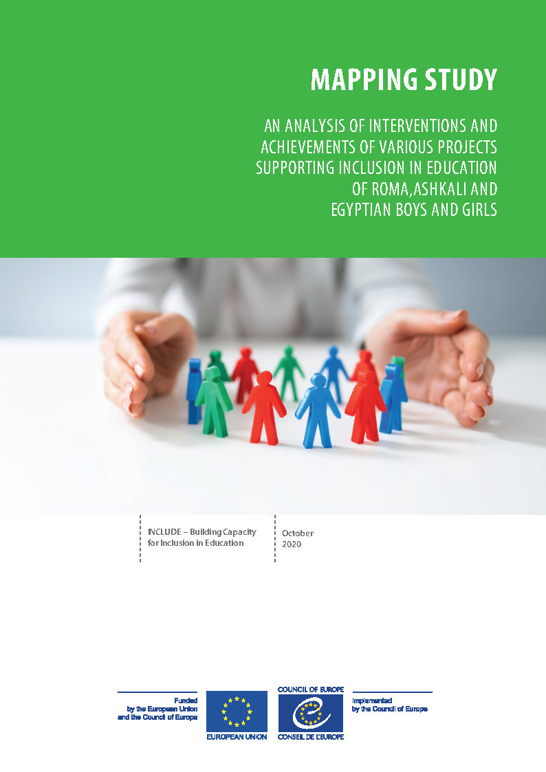 Mapping study - An analysis of interventions and achievements of various projects supporting inclusion in education of Roma, Ashkali and Egyptian boys and girls