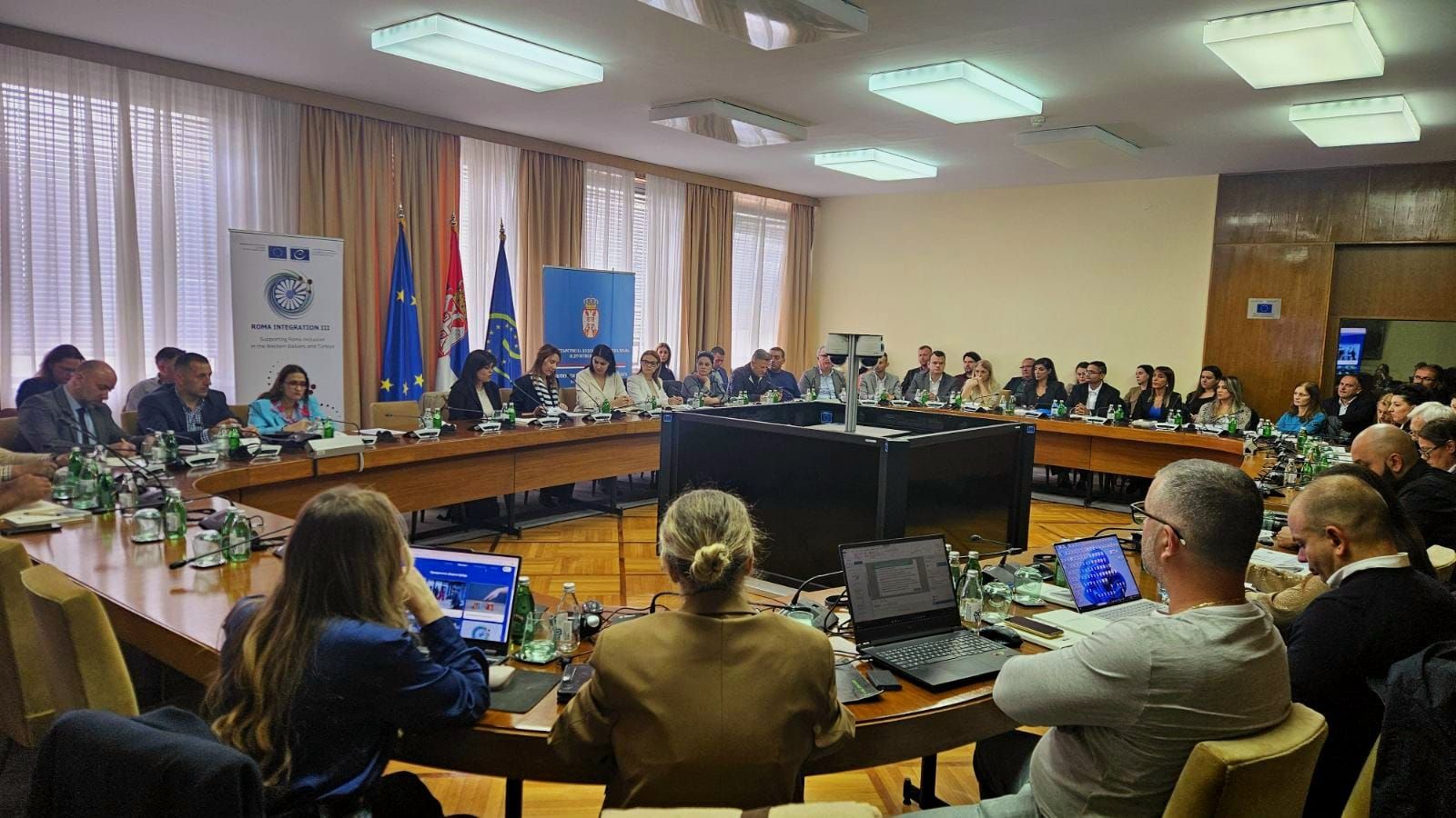 Training for local authorities on using the Digital Platform for Monitoring Roma inclusion in Serbia