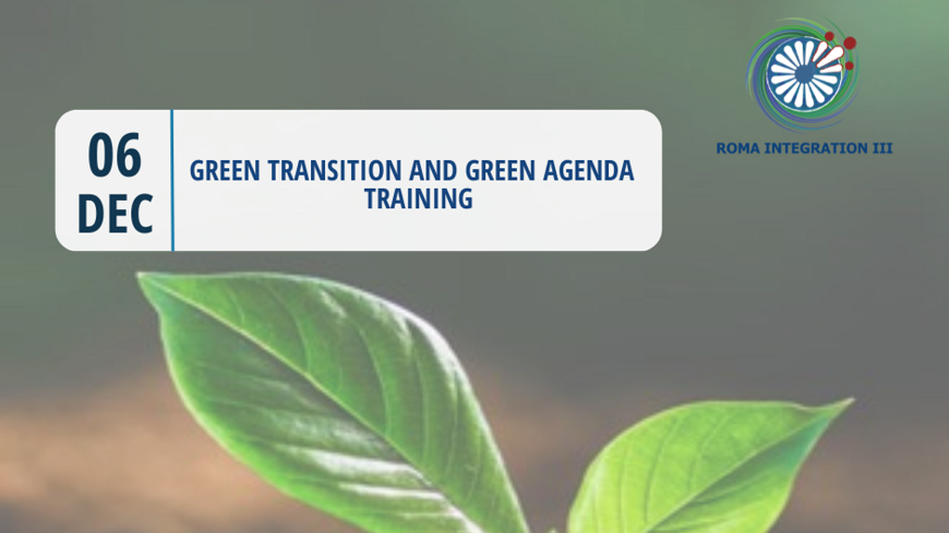 Green Transition and Green Agenda Training Module I for Central Level Institutions