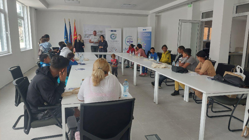 North Macedonia: Conducted info sessions to support Roma community with civil documentation and access to free legal aid