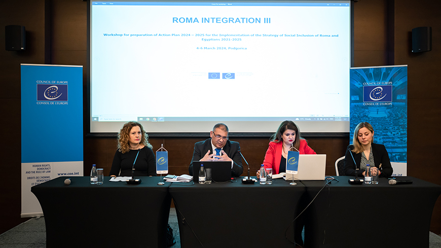 Workshop on the 2024 – 2025 Action Plan   for the implementation of the Strategy for Social Inclusion of Roma and Egyptians 2021-2025 in Montenegro