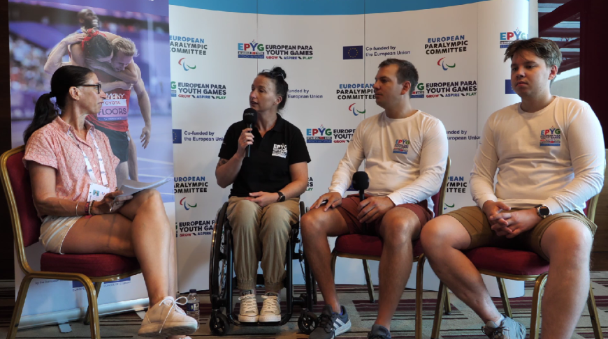 Showcasing the power of athlete leadership in the Sport For All podcast with Barbara van Bergen, Markus Salcher and Artem Manko