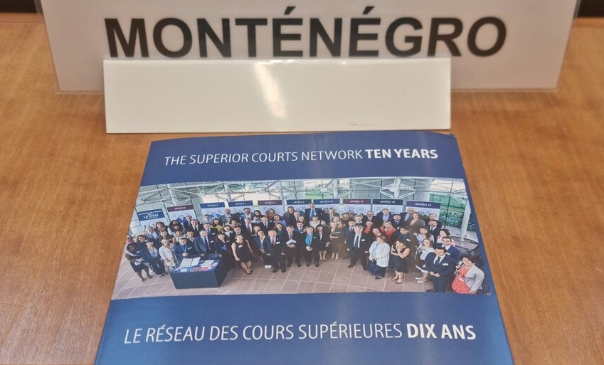 Montenegro’s Constitutional and Supreme Courts take part in the 10th session of the Superior Courts Network
