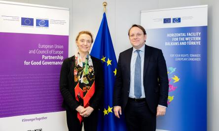 Secretary General and EU Commissioner for Neighbourhood and Enlargement launch the Horizontal Facility III