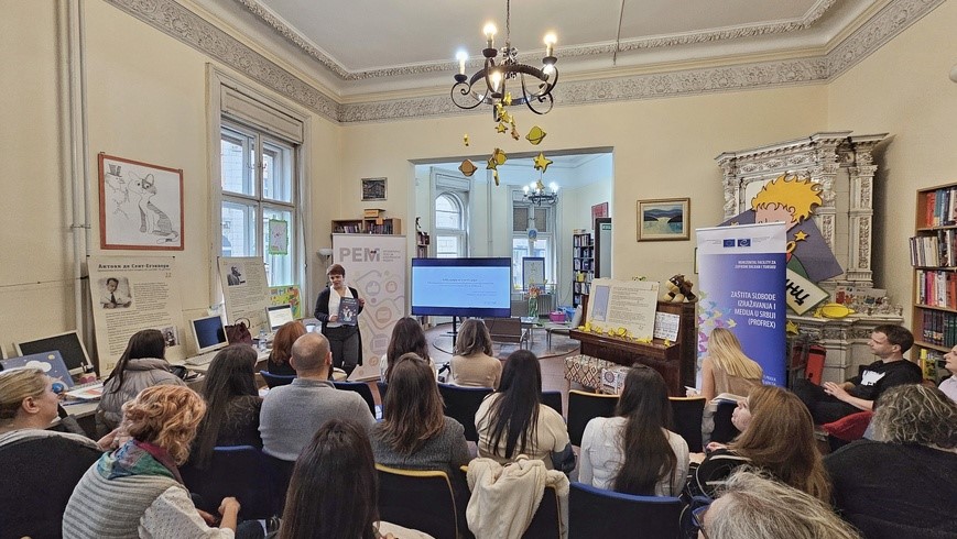 Promoting media literacy from an early age: “Media and emotions” presented in Belgrade