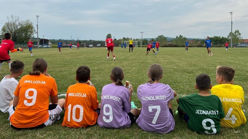 ‘One Team, One Goal’ football match kicks off new phase of ‘Block the Hatred. Share the Love!’ initiative