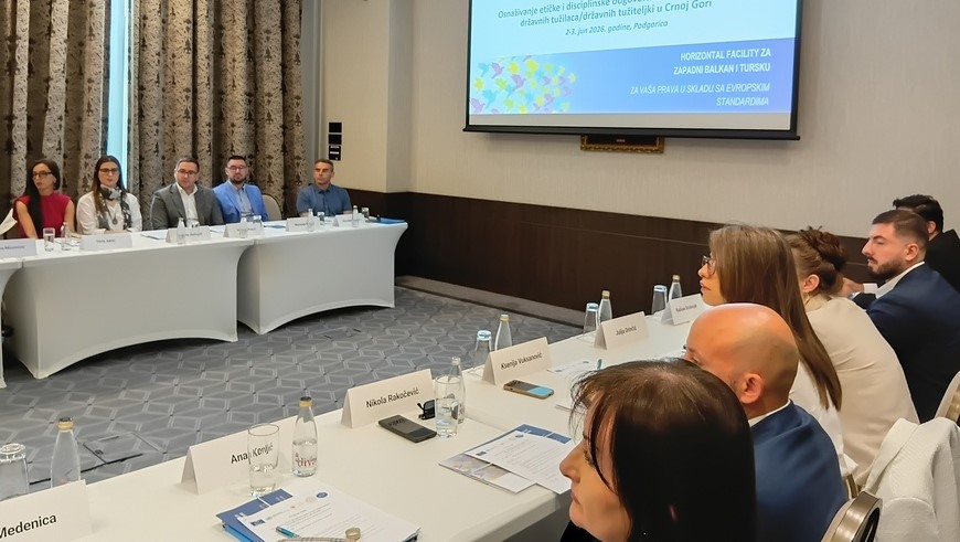 Montenegro’s judges and prosecutors strengthen ethical standards to reinforce public trust in justice