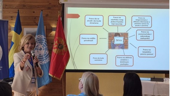 From laws to practice: Montenegro strengthens victims’ rights