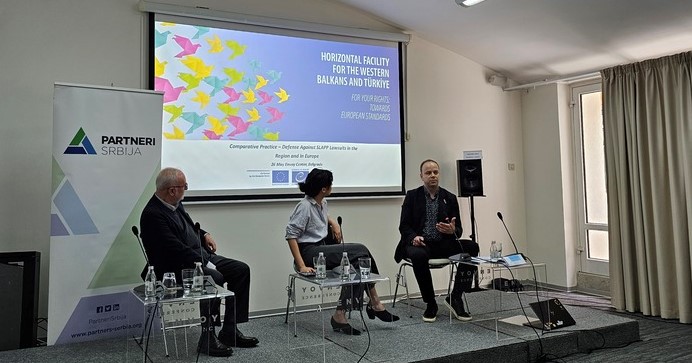 Council of Europe expert highlights gaps and solutions to counter SLAPPs at Belgrade conference