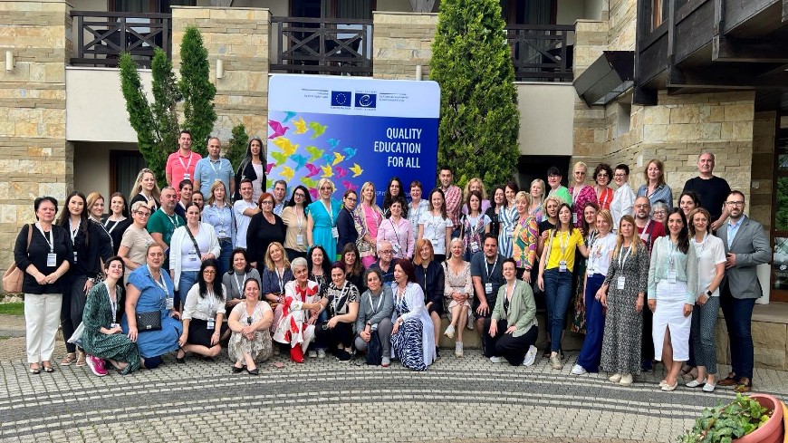 Second peer learning and training of mentor schools for democratic culture took place in Serbia