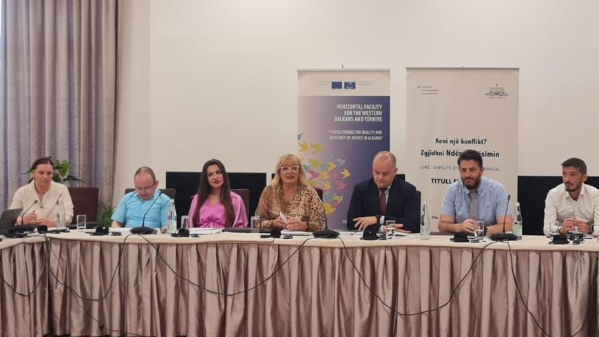 CEPEJ supports mediation awareness for judges in Albania