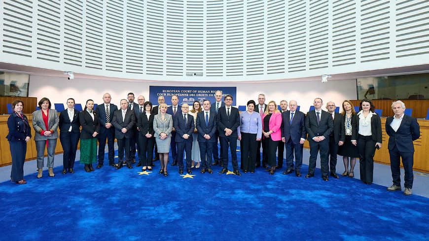 Supreme Court of Albania advances judicial co-operation during visit to the European Court of Human Rights