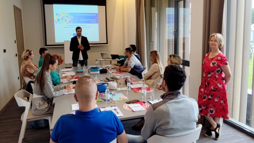Teachers take first steps to become certified trainers on the competences for democratic culture
