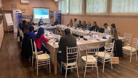 Local stakeholders discussing modalities of enhancing the use of alternative dispute resolution in local communities of Montenegro