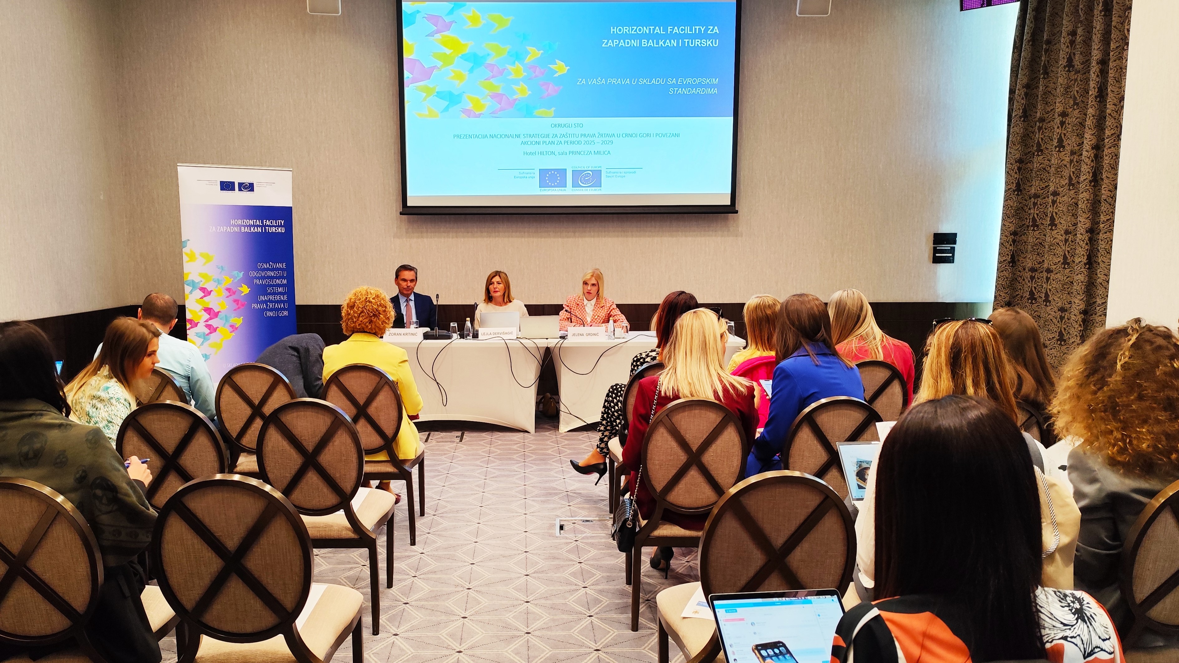 Strategy for the Protection of Victims’ Rights: final public consultations take place in Montenegro