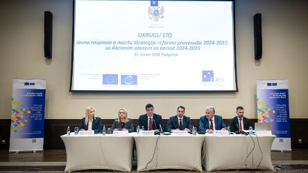 Održan okrugli sto o nacrtu Strategije reforme pravosuđa u Crnoj Gori za 2024-2027. sa Akcionim planom za period 2024-2025.