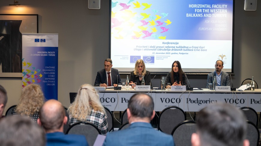 State prosecutors in Montenegro discussed the European Commission's Report and the Council of Europe recommendations