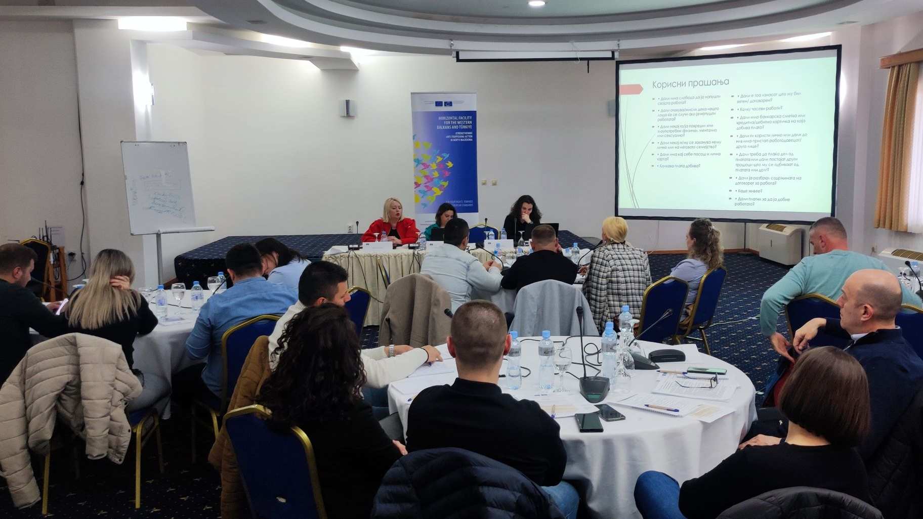 Anti-trafficking actors in North Macedonia  increase their capacities to prevent and combat human trafficking  for labour exploitation