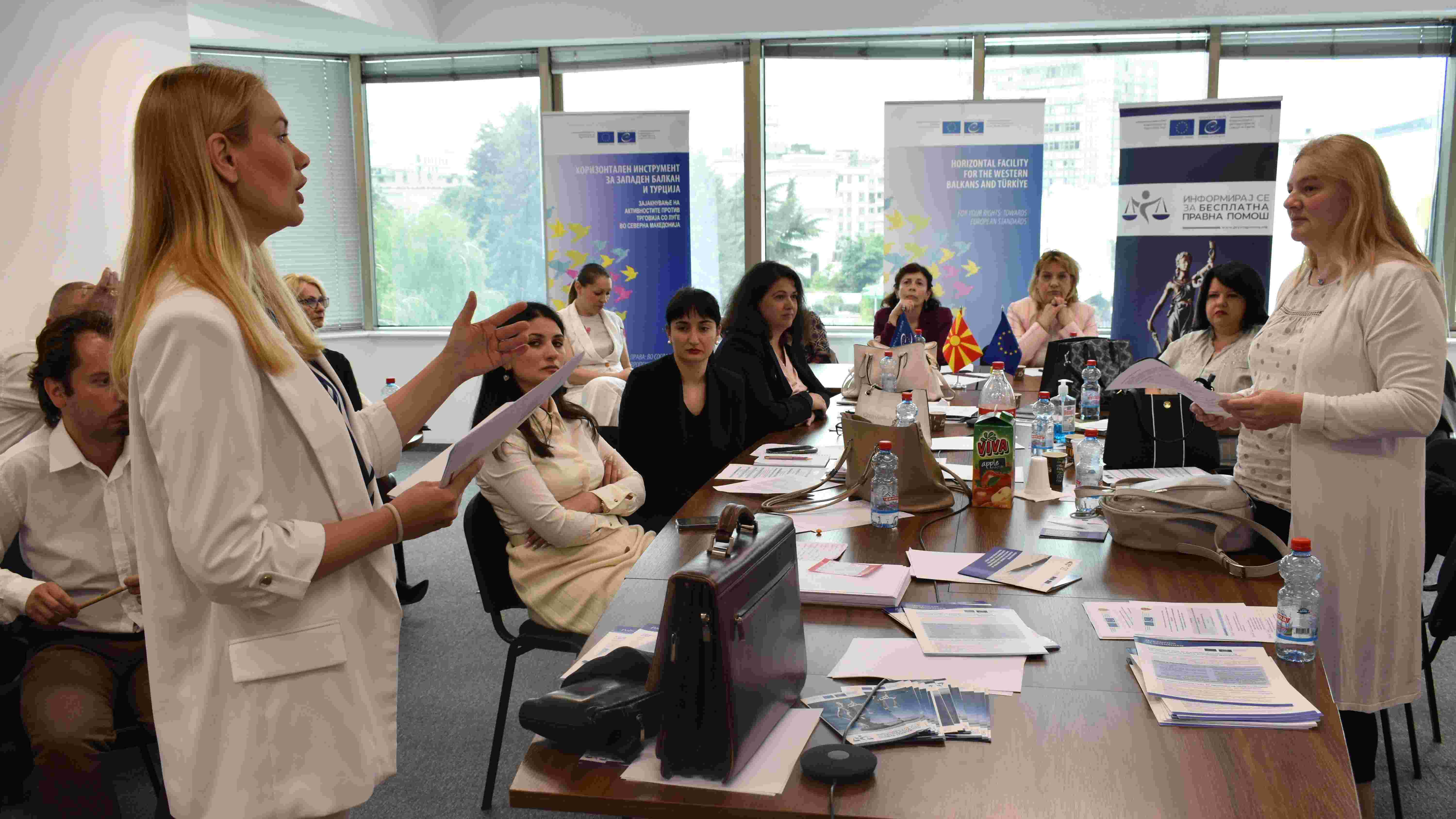 Access to Justice and Free Legal Aid for All: Empowering Legal Professionals in North Macedonia to provide quality legal aid for Victims of Violence and Trafficking