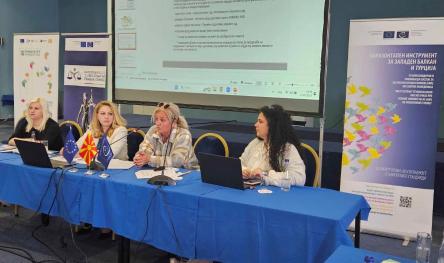 Improving the capacities of public actors in North Macedonia concerning cases of domestic and gender-based violence and cases where children are involved