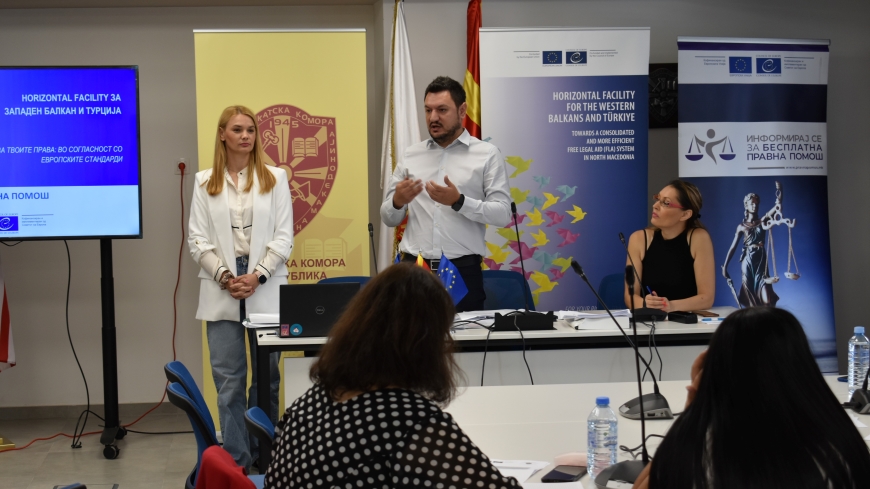 Lawyers in North Macedonia enhance their skills for providing Free Legal Aid