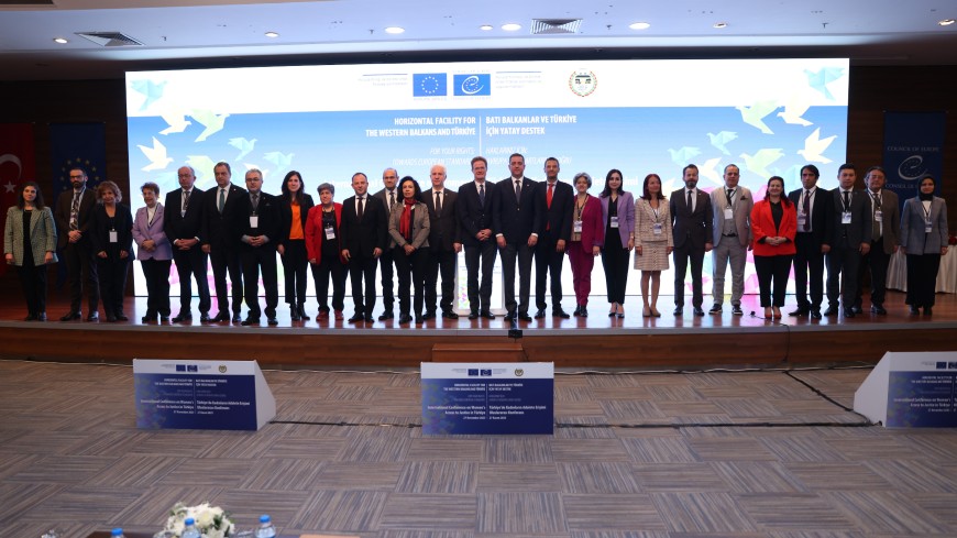 European Union and Council of Europe supporting women’s access to justice in Türkiye: International conference held in Ankara