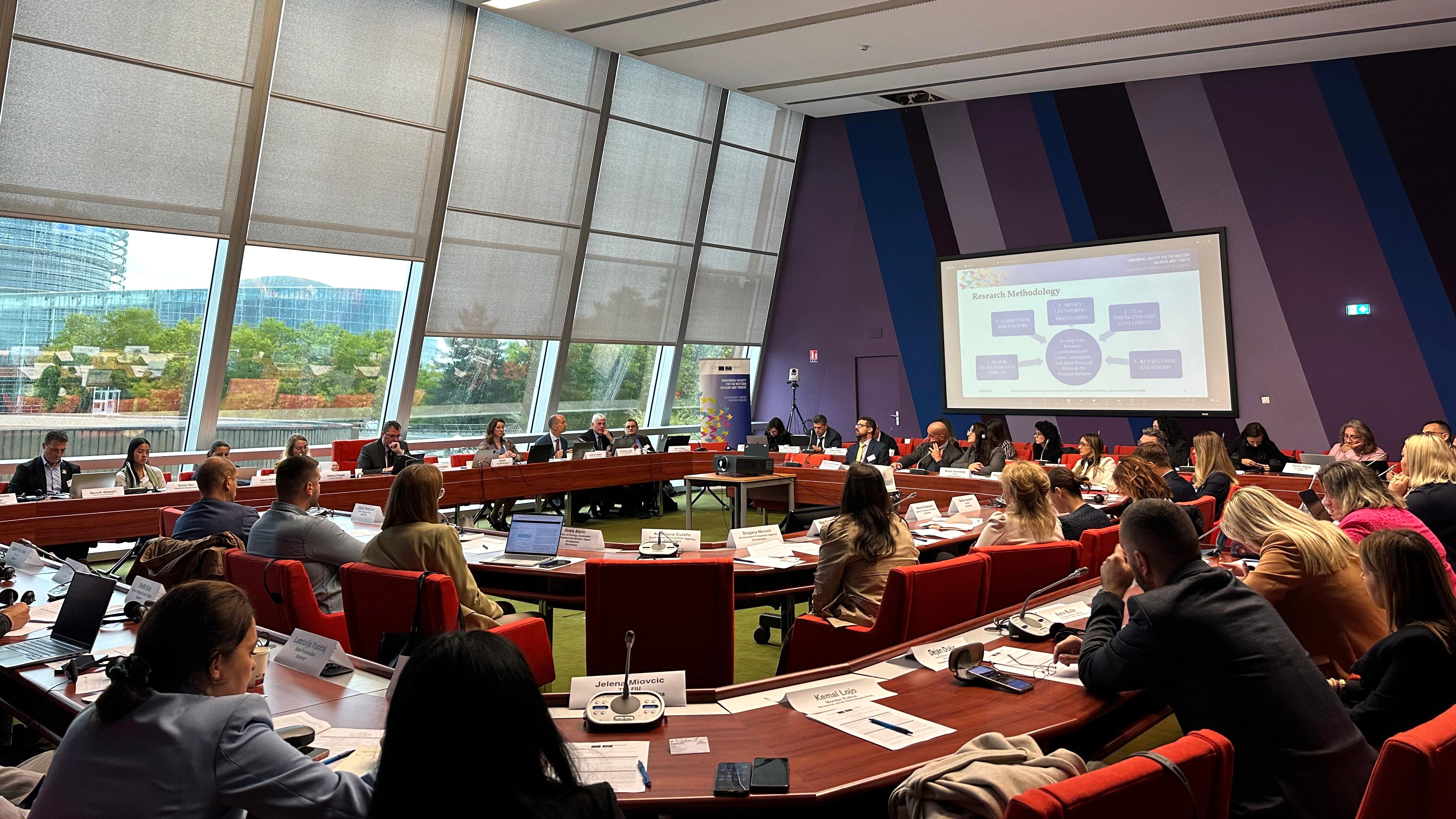 Strengthening regional response to environmental crime, corruption and money laundering in the Western Balkans