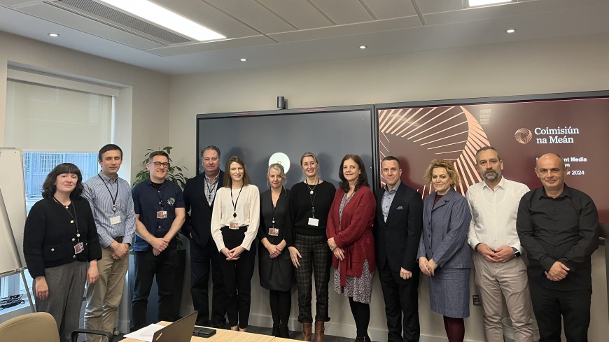 Strengthening the capacities of media regulators: study visit to Ireland