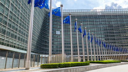 Photo of EU Berlaymont Building in Brussels