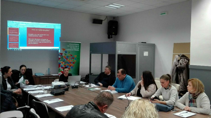 Prison staff trained on the module for the treatment of violent offenders