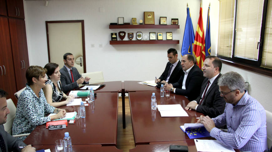 Meetings with the newly appointed Minister of Internal Affairs and Deputy Minister of Justice