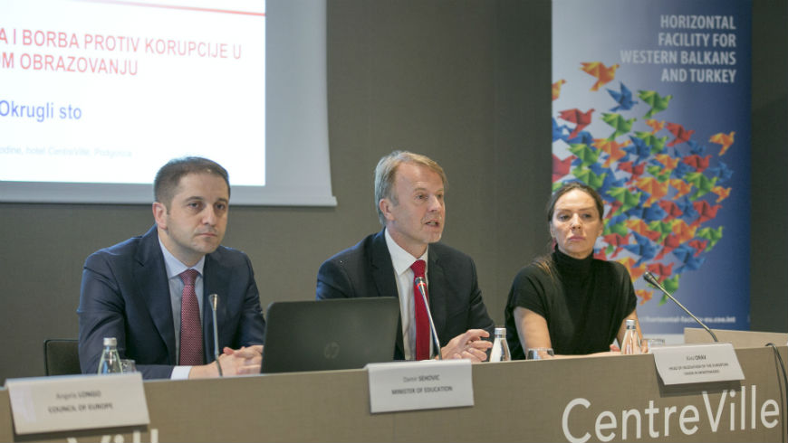 Strengthening integrity and fighting corruption in higher education in Montenegro