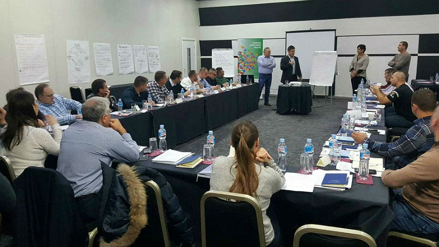 Evaluation session on the cascade training sessions for police officers