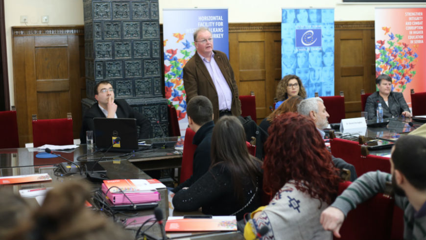 Students and academic staff in Serbia discuss plagiarism and academic integrity