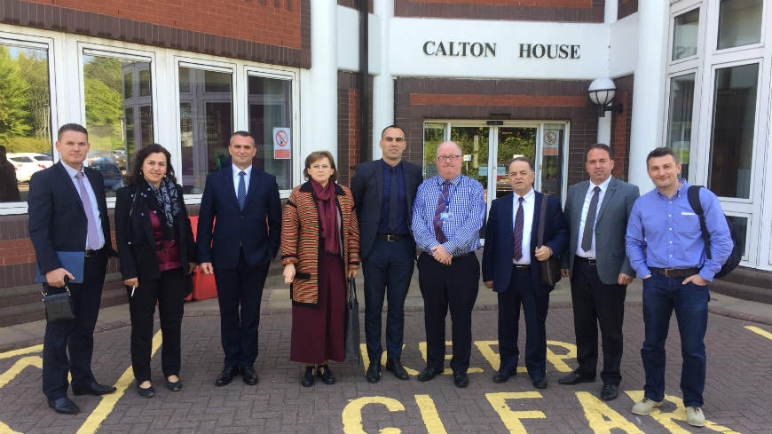 Study visit to the Scottish Prison Service on staff training