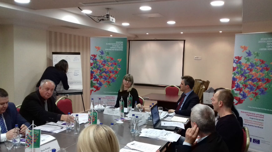 Inclusion of human rights based training in law enforcement agencies in Bosnia and Herzegovina