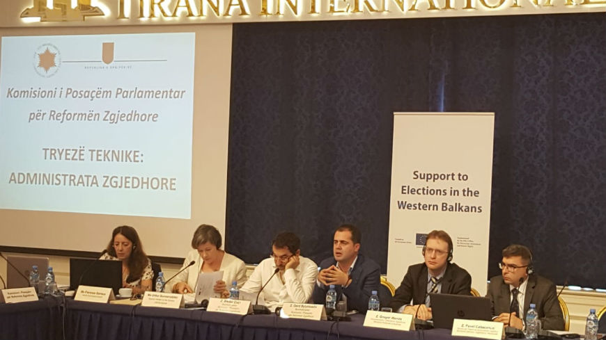 Albania - workshop on electoral administration