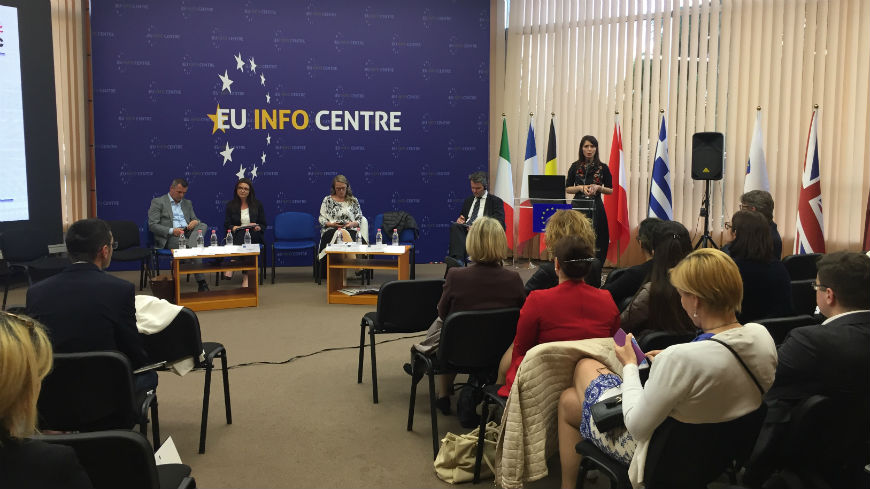 Action against Economic Crime in Albania presentation during the EU Fair