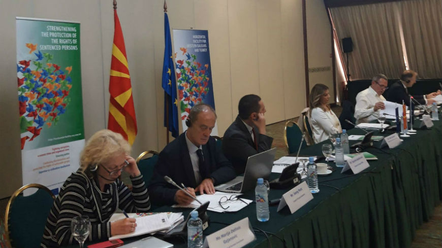 The report on the provision of healthcare in prisons in North Macedonia presented in Skopje