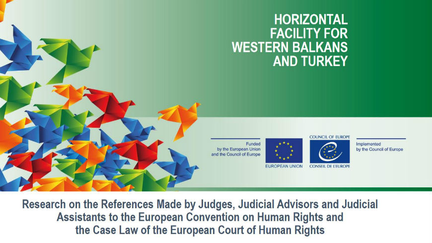 A survey on the use of the European Convention on Human Rights by Serbian judiciary presented in Belgrade