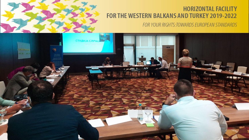 Training of trainers on freedom of expression for judges and prosecutors of Federation of Bosnia and Herzegovina
