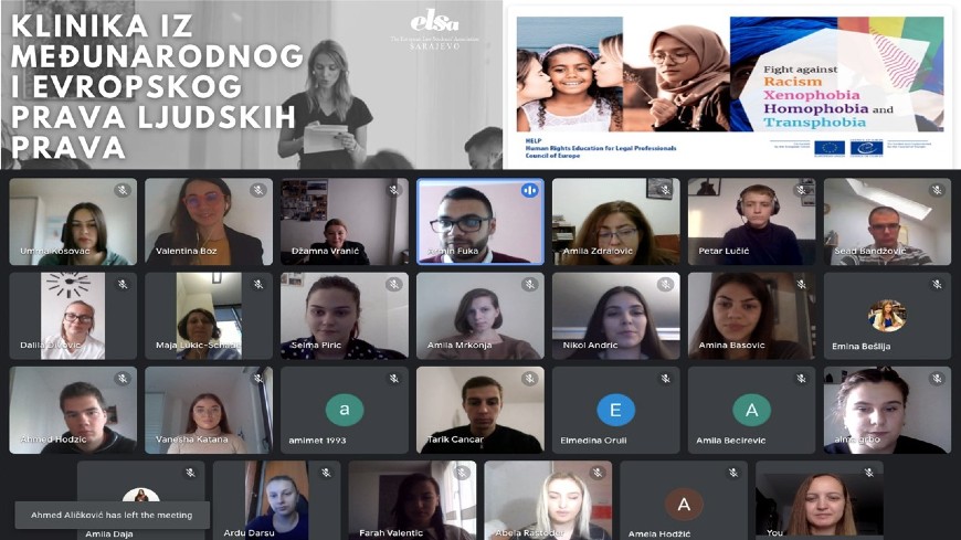 Opening of the Clinic on international and European human rights