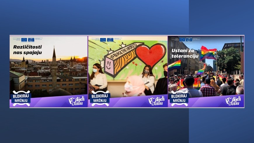 MEDIA ADVISORY: Launch of  “Block the Hatred. Share the Love!” campaign in Bosnia and Herzegovina