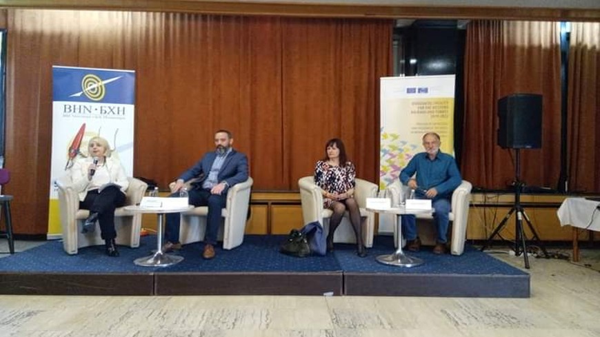BH Journalists Association presented the results of the project supported by the European Union and the Council of Europe