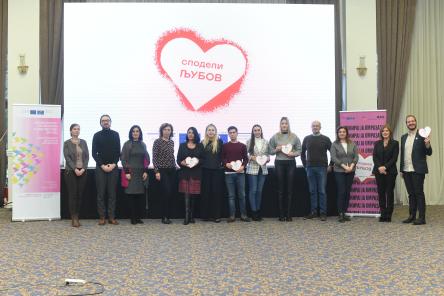 ‘Looking back and moving forward in the fight against discrimination and hate speech’: beneficiaries, partners and No Hate Speech Ambassadors gather in Skopje