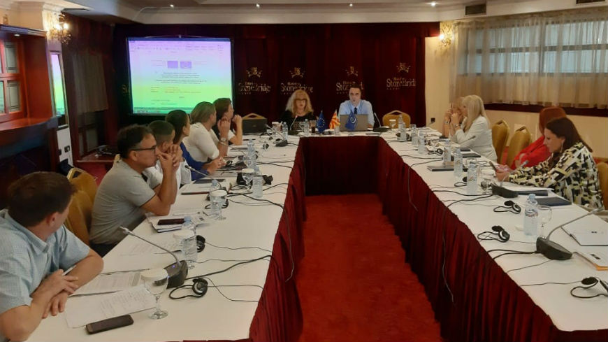 Working group meeting on drafting the National Strategy for the Development  of the Penitentiary System in North Macedonia